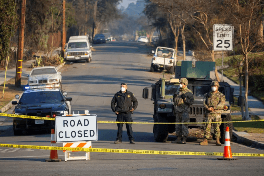 National Guard Deployed in Los Angeles to Combat Looting Amid Fires ...