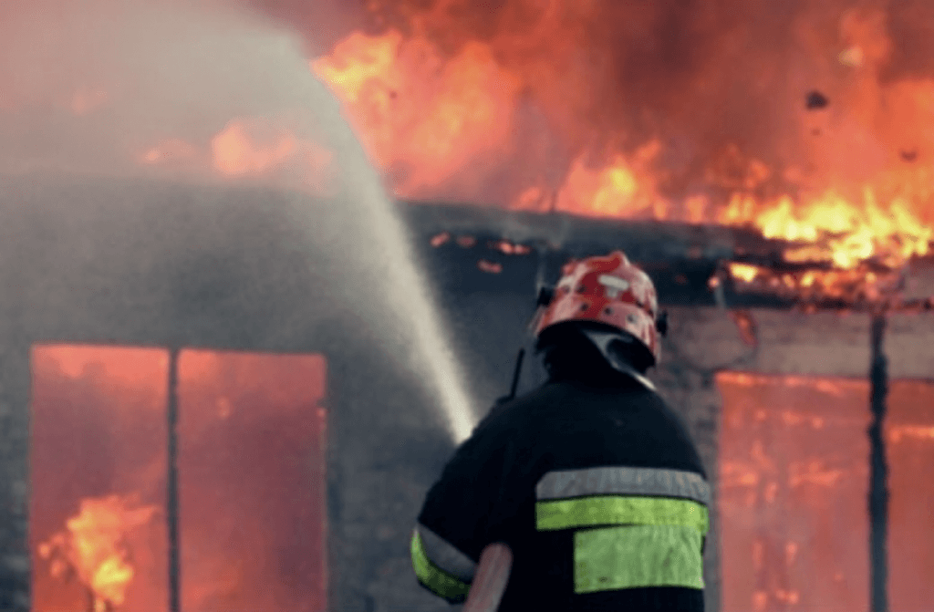 Fire at a factory in Bibaj, Ferizaj - Rks News