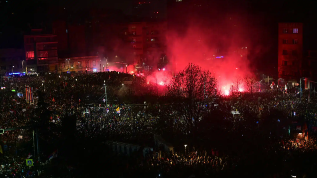Over 325,000 Participants – The Largest Protest in Serbia's History ...