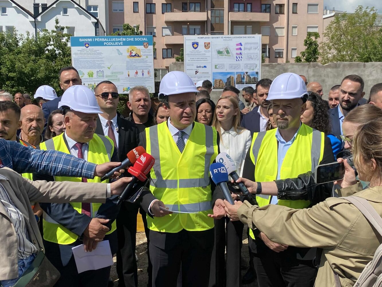 Podujeva Construction of Affordable Housing Begins in Podujeva, Kurti ...