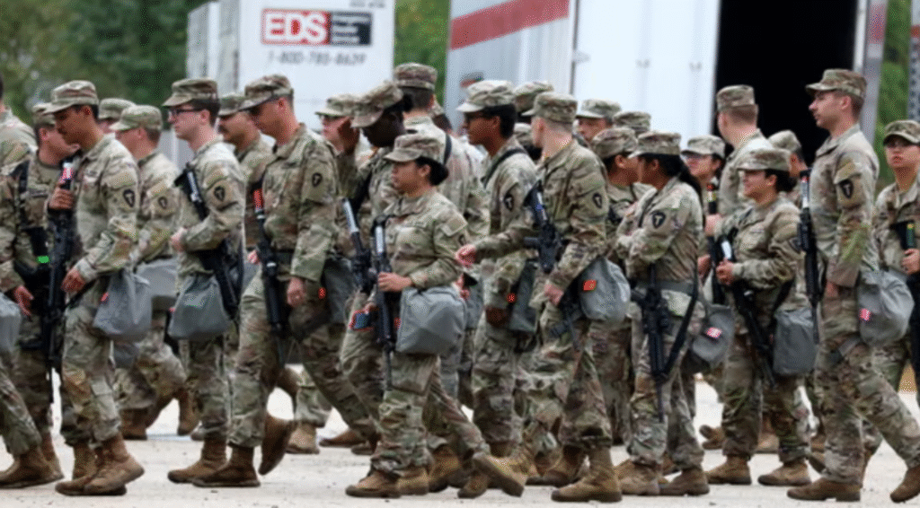 Texas National Guard Troops Arrive in Chicago Amid Trump’s Harsh ...